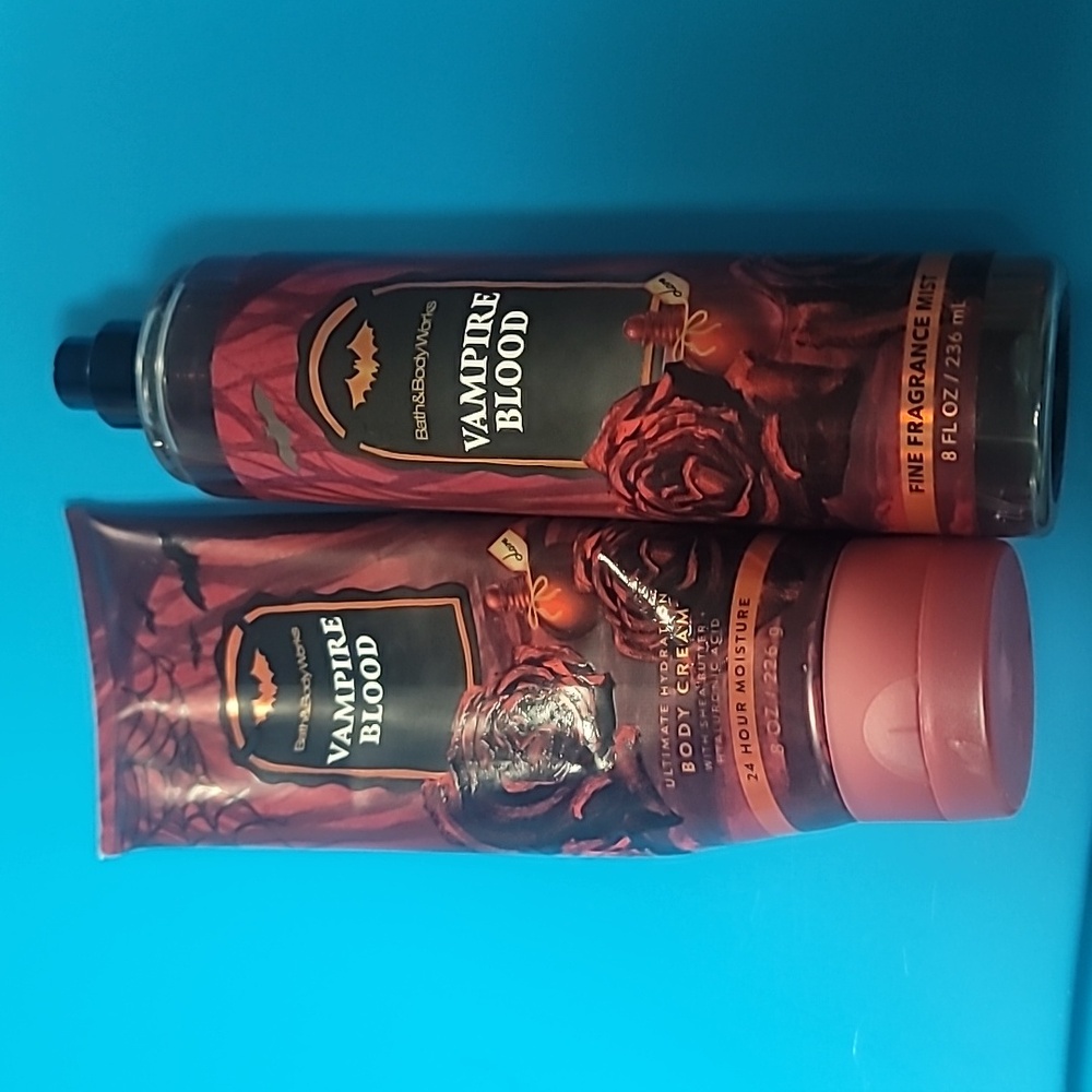 Bath And Body Works Vampire Blood Body Care Set